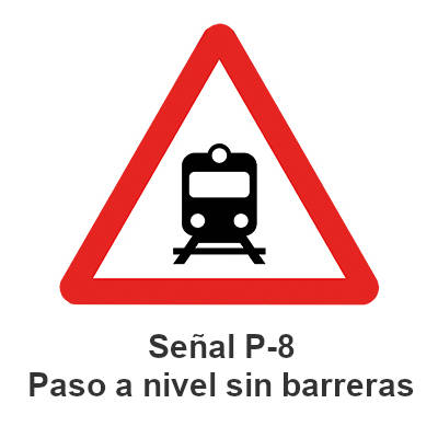 Paso a nivel sin barreras